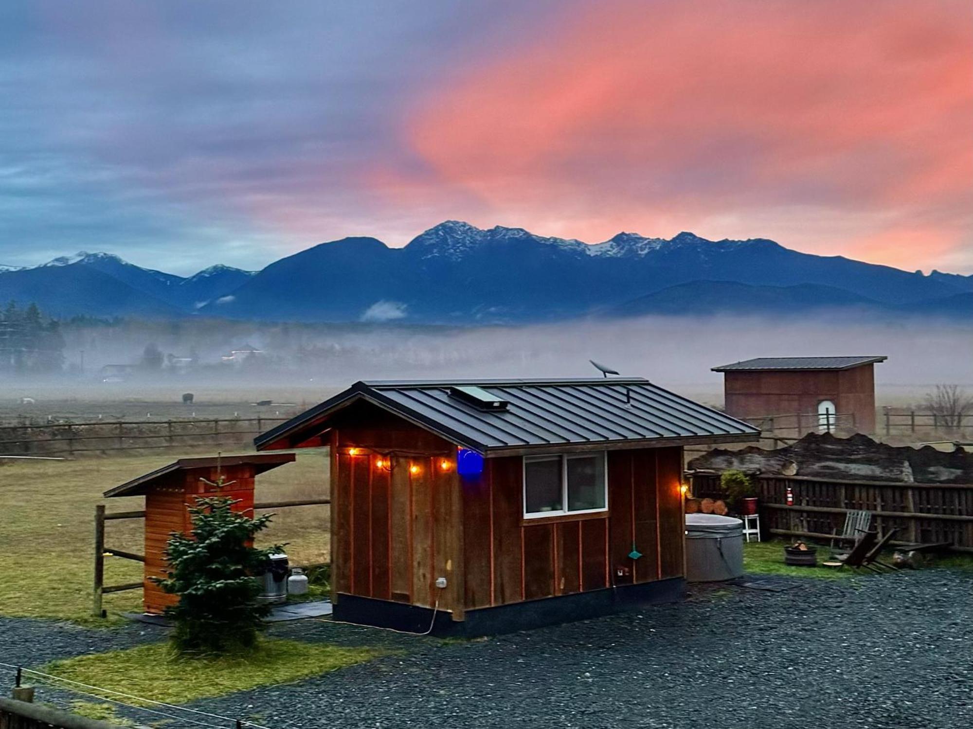 Blue Moon Tiny House, Sauna,Ht 포트앤젤레스 외부 사진